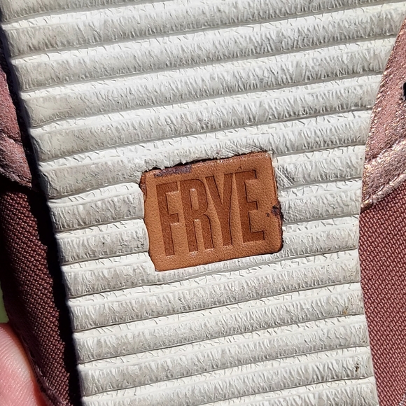 Frye Melanie dusty rose leather slides - Picture 4 of 9